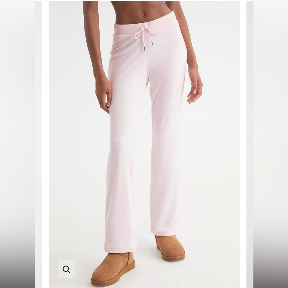Juicy Couture Size S Light Pink Lounge Pants (Has some stones missing as pic) - Picture 5 of 14